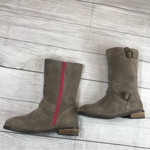 Big Girls Mini Boden Suede Boots Size 4.5 - Picture 15 of 15